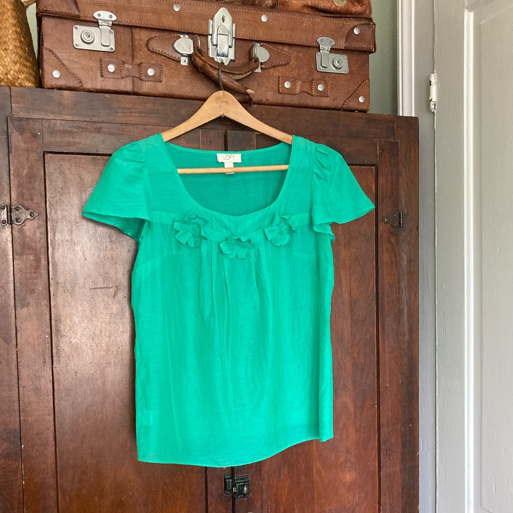 Silk Blouse by LOFT